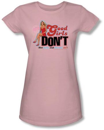 Beverly Hills 90210 Juniors T-shirt Good Girls Don