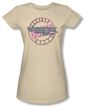Beverly Hills 90210 Juniors T-shirt To Be or Not To Be Cream Tee Shirt