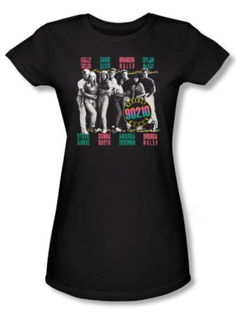 Beverly Hills 90210 Juniors T-shirt TV Show We Got It Black Tee Shirt