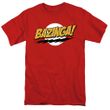 Clearance - Big Band Theory BAZINGA T-shirt - Red
