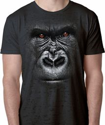 Big Gorilla Face Shirts