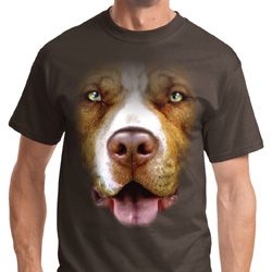 Big Pit Bull Face Shirts