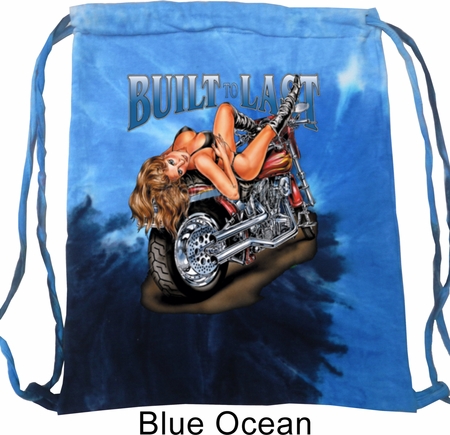 Biker Bag Built To Last Tie Dye Bag