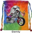 Biker Bag Eagle Biker Tie Dye Bag