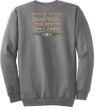 Biker Sweatshirt The Bitch Fell Off Adult Athletic Heather Sweat Shirt