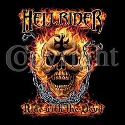 Biker T-shirt - Hell Rider Tee