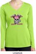 Bikers Against Breast Cancer Ladies Dry Wicking Long Sleeve Shirt