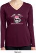 Bikers Against Breast Cancer Ladies Dry Wicking Long Sleeve Shirt