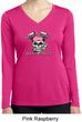 Bikers Against Breast Cancer Ladies Dry Wicking Long Sleeve Shirt