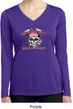Bikers Against Breast Cancer Ladies Dry Wicking Long Sleeve Shirt