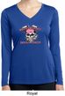Bikers Against Breast Cancer Ladies Dry Wicking Long Sleeve Shirt