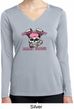 Bikers Against Breast Cancer Ladies Dry Wicking Long Sleeve Shirt