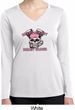 Bikers Against Breast Cancer Ladies Dry Wicking Long Sleeve Shirt