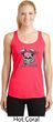 Bikers Against Breast Cancer Ladies Dry Wicking Racerback Tank Top