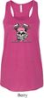 Bikers Against Breast Cancer Ladies Flowy Racerback Tanktop