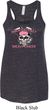 Bikers Against Breast Cancer Ladies Flowy Racerback Tanktop