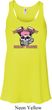 Bikers Against Breast Cancer Ladies Flowy Racerback Tanktop