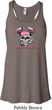 Bikers Against Breast Cancer Ladies Flowy Racerback Tanktop