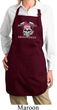 Bikers Against Breast Cancer Ladies Full Length Apron with Pockets