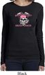 Bikers Against Breast Cancer Ladies Long Sleeve Shirt