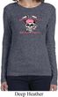 Bikers Against Breast Cancer Ladies Long Sleeve Shirt