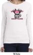 Bikers Against Breast Cancer Ladies Long Sleeve Shirt