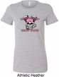 Bikers Against Breast Cancer Ladies Longer Length Shirt