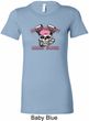 Bikers Against Breast Cancer Ladies Longer Length Shirt
