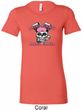 Bikers Against Breast Cancer Ladies Longer Length Shirt