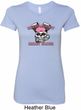 Bikers Against Breast Cancer Ladies Longer Length Shirt