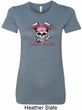 Bikers Against Breast Cancer Ladies Longer Length Shirt