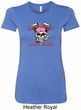 Bikers Against Breast Cancer Ladies Longer Length Shirt