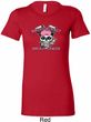 Bikers Against Breast Cancer Ladies Longer Length Shirt