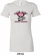 Bikers Against Breast Cancer Ladies Longer Length Shirt