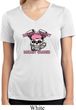 Bikers Against Breast Cancer Ladies Moisture Wicking V-neck Shirt