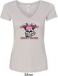 Bikers Against Breast Cancer Ladies V-Neck Shirt