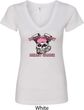 Bikers Against Breast Cancer Ladies V-Neck Shirt