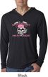 Bikers Against Breast Cancer Lightweight Hoodie Shirt