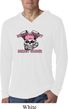 Bikers Against Breast Cancer Lightweight Hoodie Shirt
