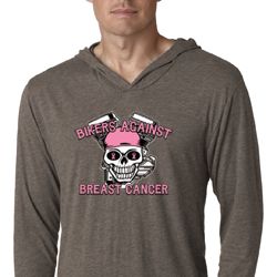 Bikers Against Breast Cancer Lightweight Hoodie Shirt Bikers Against Breast Cancer Lightweight Hoodie Shirt