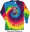 Bikers Against Breast Cancer Long Sleeve Tie Dye Shirt