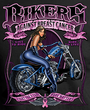 Bikers Against Breast Cancer Men's T-shirt - Black