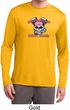 Bikers Against Breast Cancer Mens Dry Wicking Long Sleeve Shirt