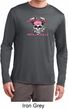 Bikers Against Breast Cancer Mens Dry Wicking Long Sleeve Shirt