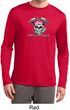 Bikers Against Breast Cancer Mens Dry Wicking Long Sleeve Shirt