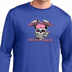 Bikers Against Breast Cancer Mens Dry Wicking Long Sleeve Shirt Bikers Against Breast Cancer Mens Dry Wicking Long Sleeve Shirt