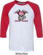Bikers Against Breast Cancer Mens Raglan Shirt