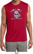 Bikers Against Breast Cancer Mens Sleeveless Moisture Wicking Shirt
