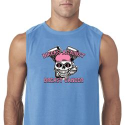 Bikers Against Breast Cancer Mens Sleeveless Shirt Bikers Against Breast Cancer Mens Sleeveless Shirt