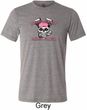 Bikers Against Breast Cancer Mens Tri Blend Crewneck Shirt